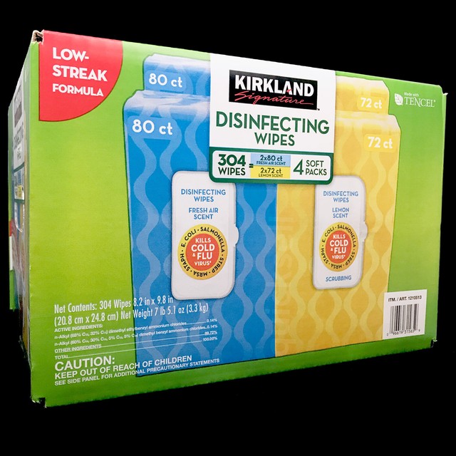 household surface wipes kirkland