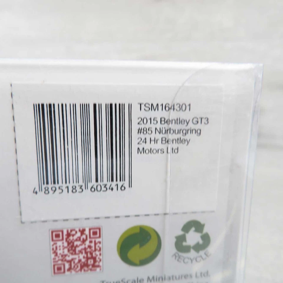 TRUE SCALE TSM164301 - 1:43 - 2015 Bentley GT3 - OVP #BF78542 - Bild 3 von 4
