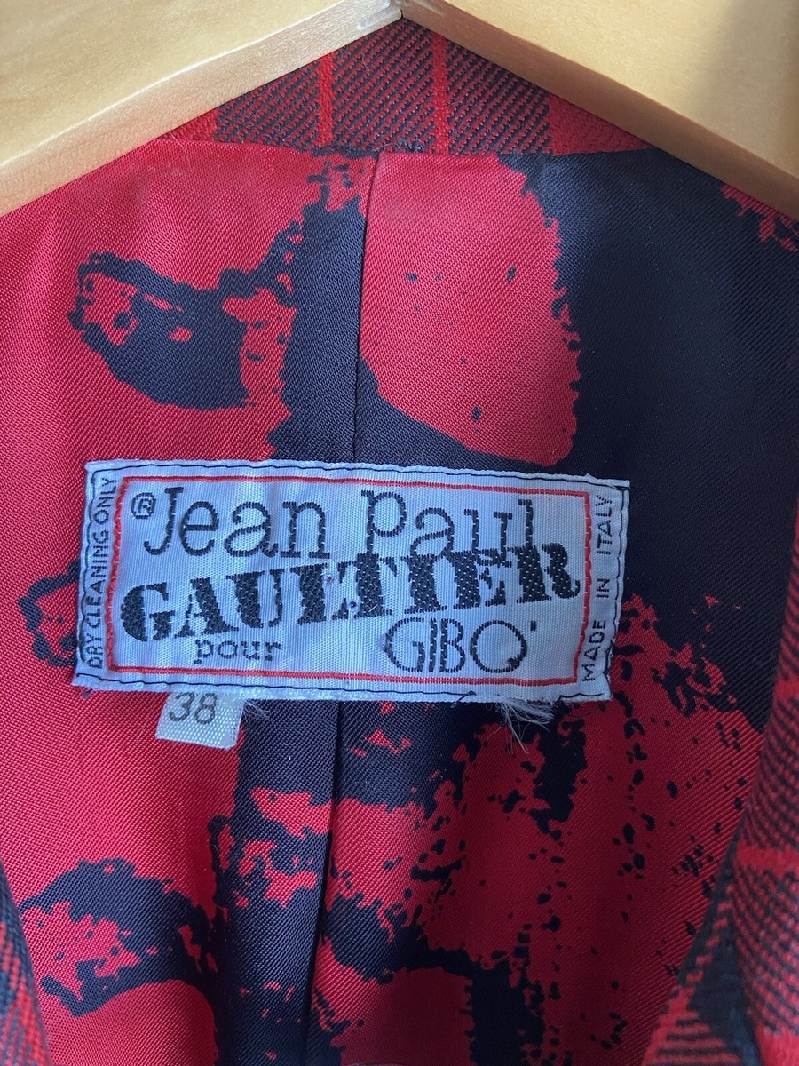 1990's JEAN PAUL GAULTIER つなぎ オールインワン 赤 1990's JEAN PAUL GAULTIER つなぎ オールインワン 赤 1990's JEAN