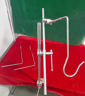 Laparoscopic Nathanson Liver Retractor Rigid with Hook Reusable Instruments 