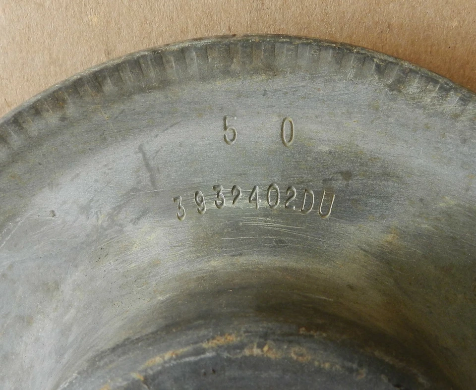 Chevrolet Vehicles 307 327 350 396 V8 1969 polea bomba de agua usada 3932402DU Foto 3 de 4