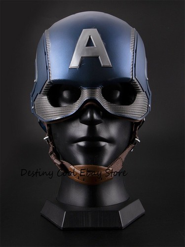 Killerbody Avengers 1:1 Captain America Wearable Helmet Mask Props Cosplay - Picture 1 of 14