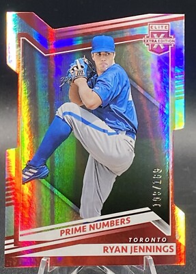 2022 Panini Elite Extra Edition Prime Numbers DieCut #59 Brycen Mautz /189 (RC)