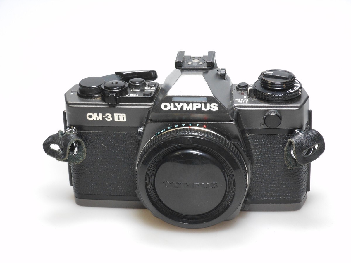 100328☆良品☆Olympus OM-３ ブラック Olympus OM-3 Ti Titan Black SLR EXCELLENT | eBay