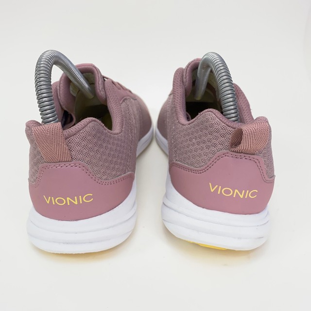 vionic mesh gored lace sneakers shay
