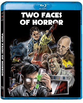 TWO FACES OF HORROR Lucky 7 Single TEXAS CHAINSAW Re-Animator FROM BEYOND BluRay