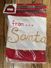 36" Merry Brite Felt "From Santa" Jumbo Christmas Stocking