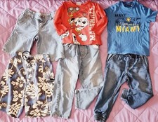 Lotto Stock Bambino 3 / 6 Anni Pantaloni Magliette Costume Primavera Estate 6 pz