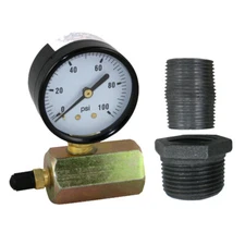 Pressure Test Kit for PEX GUY Stainless Steel or Classic Radiant Heat Manifolds