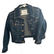 Dark Denim Jacket Toddler Size 3T Cotton Stretch Western Classic Preppy