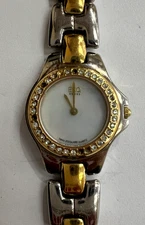 ESQ 100506A TWO TONED WOMANS WATCH WORKING