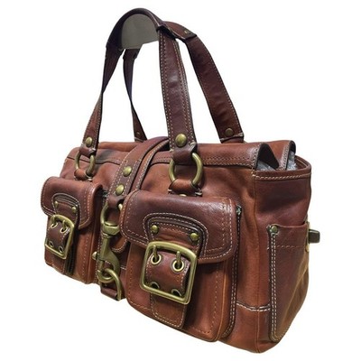 バッグ Coach Legacy body bag 00s bag y2k Brown Coach Mandy Legacy 65th Anniversary Flap Satchel Brown Leather