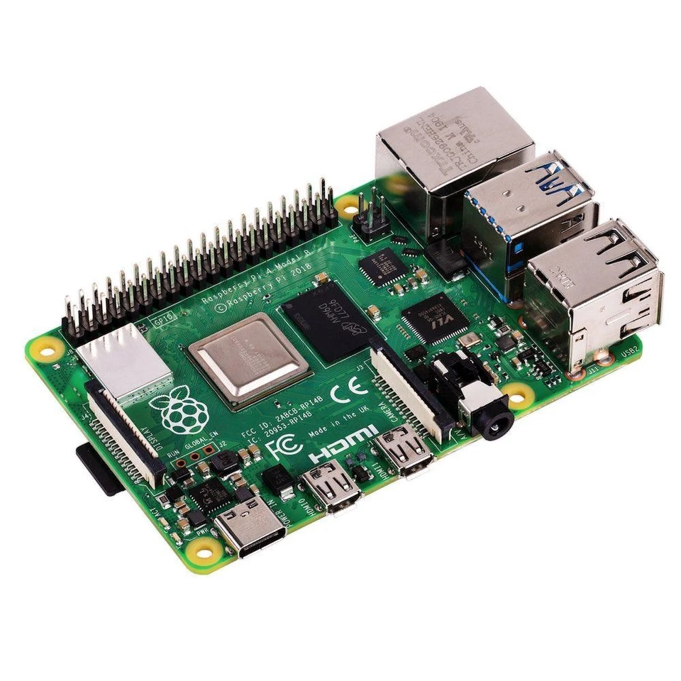Raspberry Pi 4 Computer Modell B 2 GB RAM - Bild 2 von 4