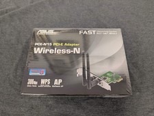 ASUS PCE-N15 Wireless-N PCIe Adapter 300Mbps Wi-Fi Card Boxed