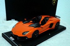 Mr Collection Lamborghini Aventador J 1/18 Miniature Car Orange