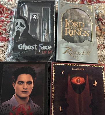 Glamlite Lip Kits , Cullen , Twilight , Lord Of The Rinds ,Ghostface