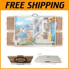 1500-Piece Puzzle Board with Tilting & Rotati...