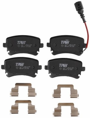 Bremsbelagsatz Scheibenbremse COTEC TRW GDB1557 für VW TRANSPORTER MULTIVAN T5