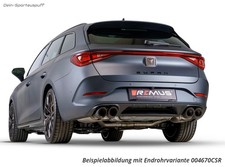 Remus Sportauspuff-Anlage Cupra Leon ST VZ 2.0l 4D KL je 2x102mm schräg BLACK
