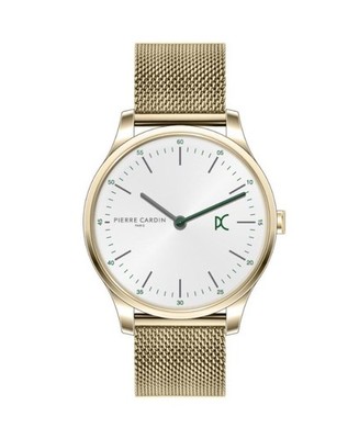 PIERRE CARDIN Men Analog Quartz Casual Watch Classic Dress White Dial Waterproof