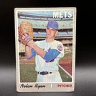 1970 NOLAN RYAN TOPPS #712 BASEBALL CARD, ORIGINAL AUTHENTIC VINTAGE BASEBALL
