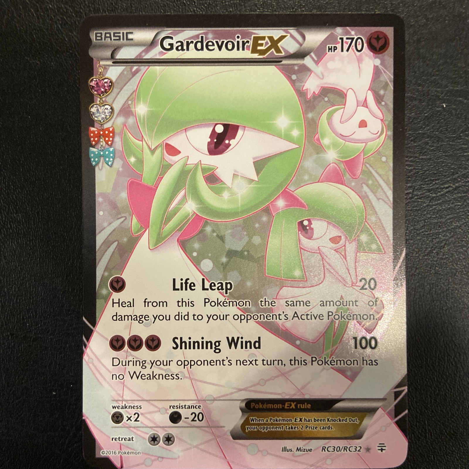 Gardevoir EX Full Art RC30/RC32 Pokemon Generations LP