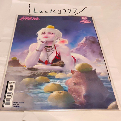 Gotham City Sirens Harley Quinn Variant Cover Rahzzah DC Inscribed