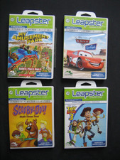 Leapster 2 Learning Game Lot of 4 - Pixar Toy...