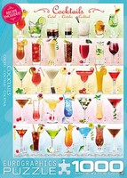 Puzzle (1000 T.) Cocktails (Eurographics) Neu/Ovp