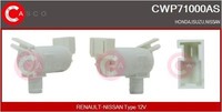 Casco Waschwasserpumpe, Scheibenreinigung CWP71000AS Passend FüR Nissan