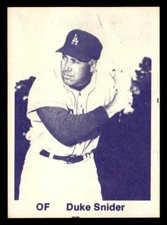 1975 TCMA All Time Brooklyn/Los Angeles Dodgers #NNO Duke Snider EX JX5578