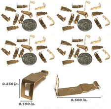 48pc BTO TOMY AFX Turbo SRT Super G Slot Car Pick Up Shoes 24pr Tune UP 8803