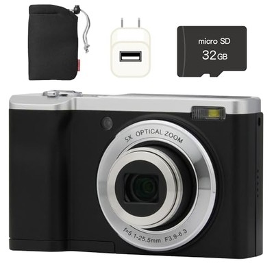 Kenko Digital Camera KC-ZM08 amp microSD32GB Pouch amp Adapter 4-piece set