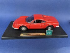 1:18 Cars Ferrari Anson Dino 246 GT Diecast Good Cond PLS Read