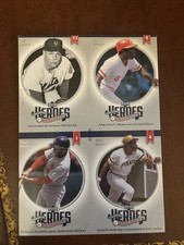 2002 Upper Deck Heroes Of Baseball Quad Card Stargell Morgan Seaver Smith 83/85