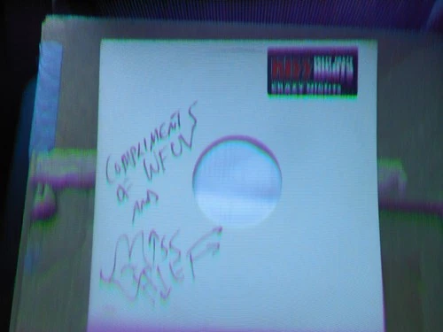 Vintage Vinyl LP KISS "CRAZY CRAZY NIGHTS" PROMO COPY Mercury Polygram 1987