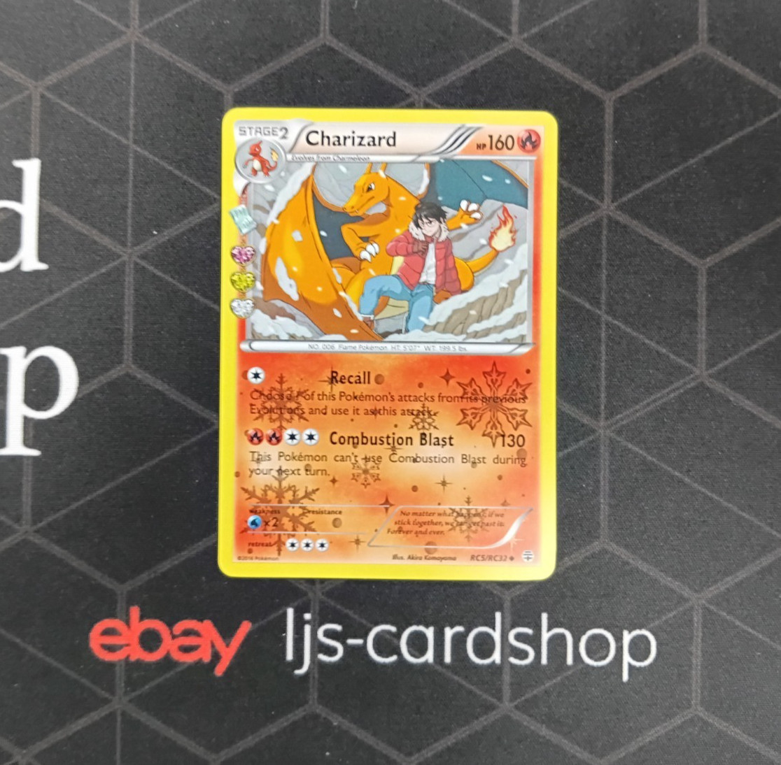 Charizard Generations RC5/RC32 Radiant Collection NM Pokemon Card T1