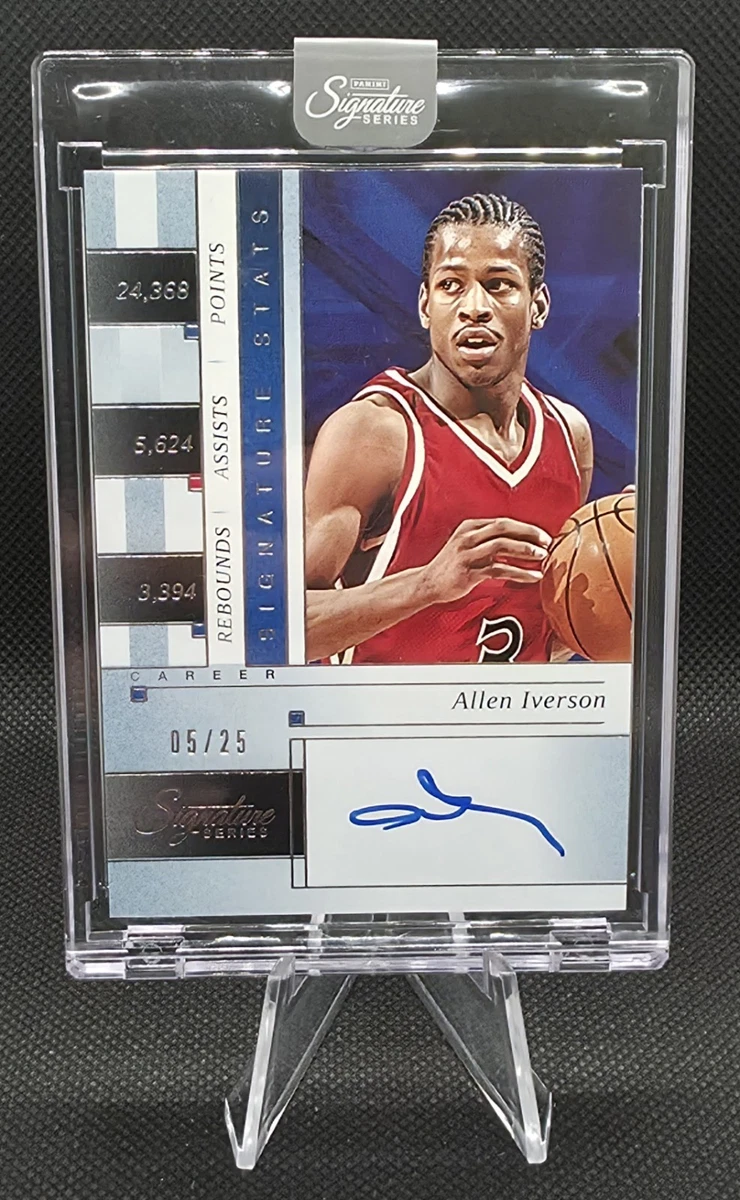 【確認用】アイバーソン① Allen Iverson Basketball Serial Numbered Sports Trading Cards