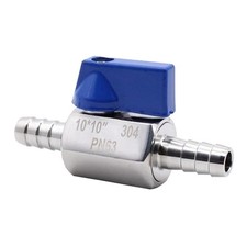 304 Stainless-Steel  , 10 mm Barb Shut-Off , Pagoda Joint Garden Tap for4056