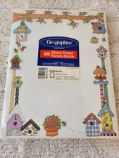 Geographic GeoBirdhouses 100 Sheet Design Papers Design Computer Sheets New