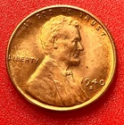 1940-S Lincoln Wheat Cent Penny GEM RD BU From an Original Bank Roll
