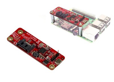 Pro Series - 1 Port SATA Controller Karte für Raspberry Pi mit Halterung