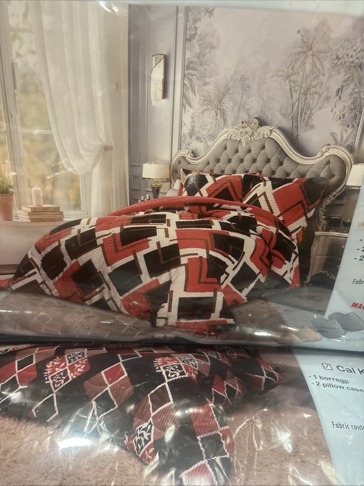 Nuevo Mackenzie Blocks Almohada Sham Estándar Acolchado Tradición Americana Algodón Foto 4 de 4