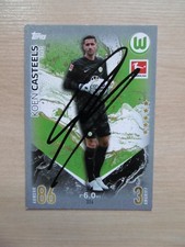 Koen Casteels autograph signed TC Topps Bundesliga "VFL Wolfsburg 2023/24"
