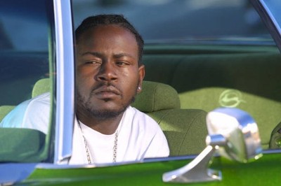 Trick Daddy on set while filming his new video for 'I'm a Thug' in- Old Photo 7