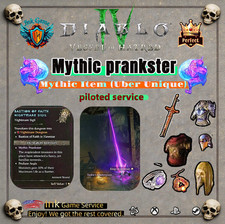   Diablo 4 Season 12  Mythic Prankster Dungeo...