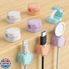 Magnetic Cable Clips, Adjustable Cord Holder Management, Adhesive