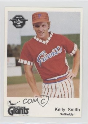 1982 The Dugout Phoenix Giants Kelly Smith #20 8d2