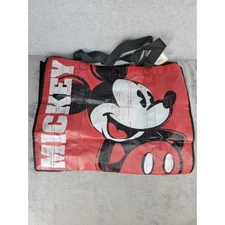 Disney Store Mickey Mouse Large Red Reusable Shopping Tote Bag