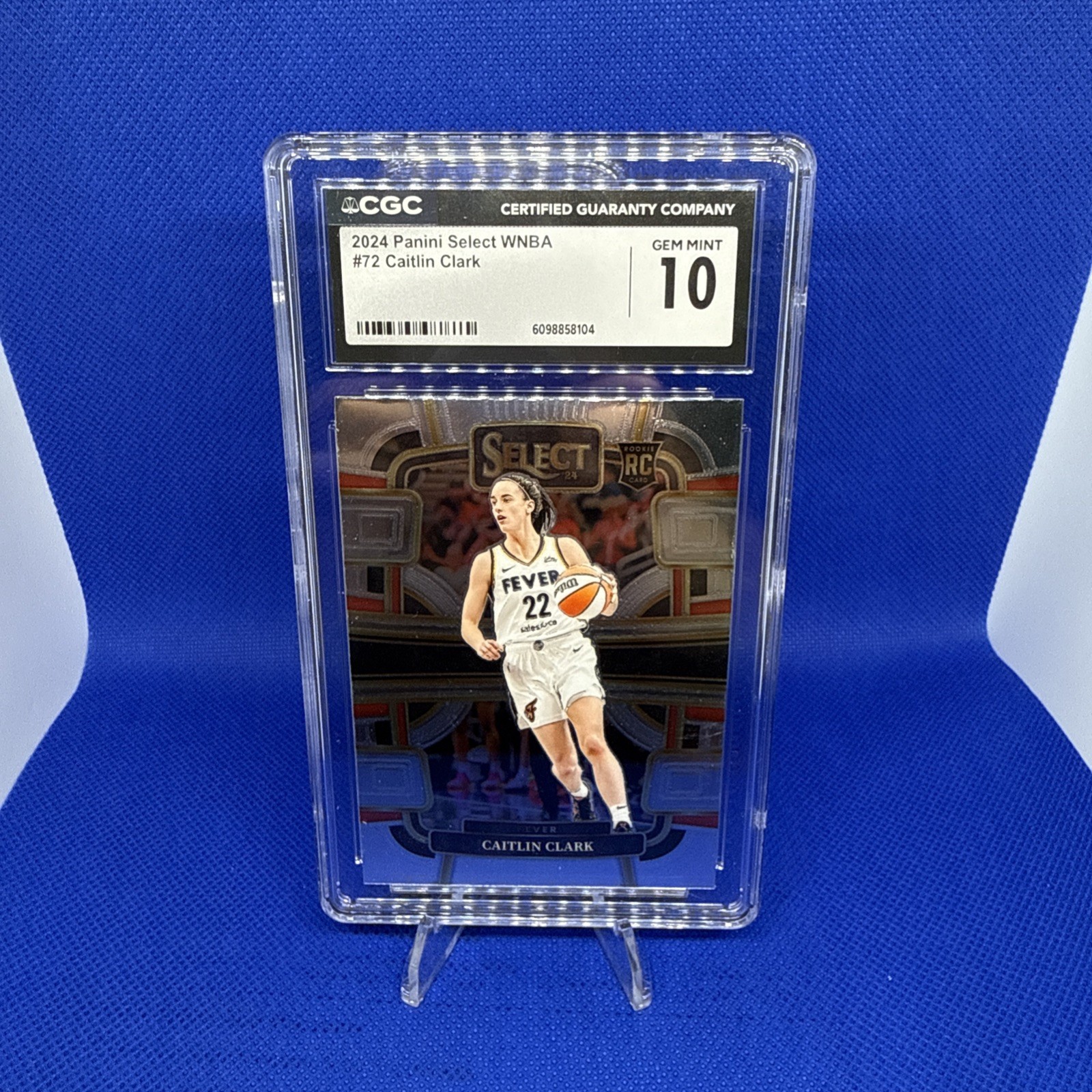 2024 Panini Select WNBA - Concourse Caitlin Clark #72 Silver Prizm (RC)